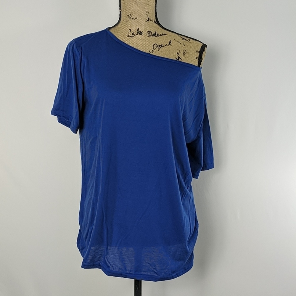 One shoulder over sized tee - Picture 8 of 8